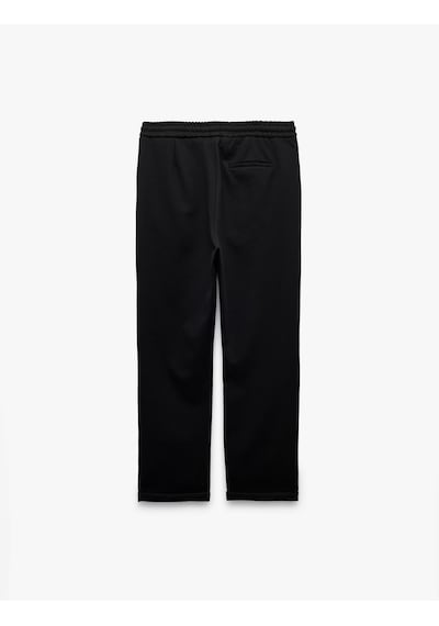 Koton Beli Bağcıklı Cepli Katlamalı Paça Pantolon Görünümlü Eşofman Altı Siyah 6wam40017mk Siyah Koton Beli Bağcıklı Cepli Katlamalı Paça Pantolon Görünümlü Eşofman Altı Siyah 6wam40017mk Siyah
