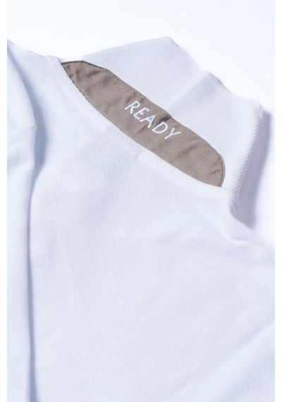 AR-MA Arma Erkek Regular Fit Basic % 100 Pamuk Pike Polo Yaka Tişört Y29374355402 Beyaz