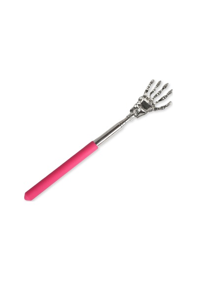 Uzayabilen Teleskopik Sırt Kaşıma Aleti Sırt Kaşıma Çubuğu 57 Cm - Pembe