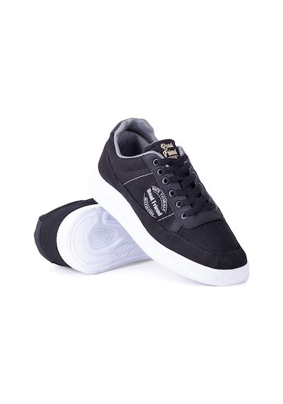 Ghattix Erkek Keten Sneaker Yazlık Mevsimlik Ayakkabı Siyah Siyah Siyah Siyah
