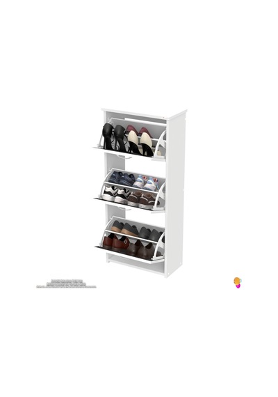 Modilayn West Asma Antre 52x116x26 Cm Lik 3 Düşer Kapak 6 Göz Bölmeli Ayakkabılık Antrasit Modilayn West Asma Antre 52x116x26 Cm Lik 3 Düşer Kapak 6 Göz Bölmeli Ayakkabılık Antrasit
