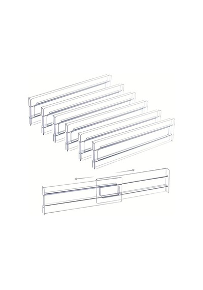 Şura Mutfak Çekmece Düzenleyici Organizer, Şeffaf, 3 Parça, Çekmece İçi Düzenleme, Plastik, Modüler Bölmeli Sku: Smgstk5d7951759a 100