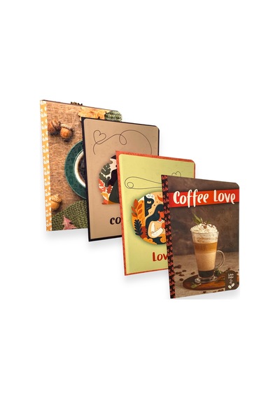 Lilamor Kahve Kokulu Defter 12.5x19.5 112 Syf
