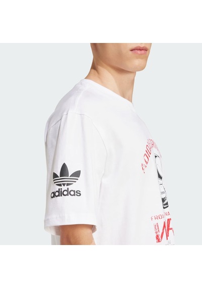 Adidas 90s Football Graphic Erkek Tişört C-adıjx3065e50a00 Beyaz
