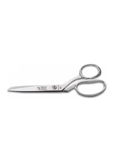 Rıza M-a3157-9 Tekstil / Yatık Regula Makası No: 9 İnç / 22, 86 Cm - Nikel Kaplama
