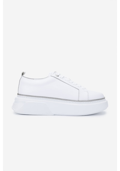 Valmenti Kadın Hakiki Deri Beyaz Sneakers & Spor Ayakkabı 1115 8026 Bn Ayk Y25 Beyaz Fltr Beyaz