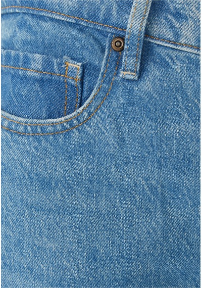 Outland Denim Mimi Geniş Paça Kot Pantolon Mavi