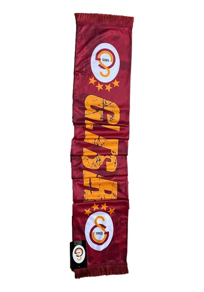 Galatasaray Lisanslı Kırmızı Şal Atkı
