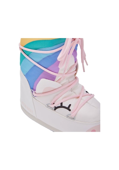 White/moon Blue/moon Red Bot Kar Kadın / Kız 80d3400270-av20 Moon Boot Icon Unicorn White/multico Çok Renkli