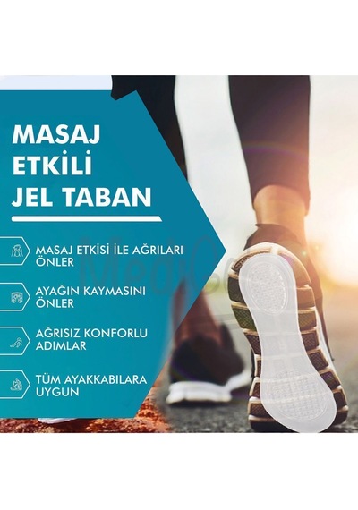 Medigel MG12 - Topuklu Ayakkabı Ve Babet Yapışkanlı Jel İç Tabanlık