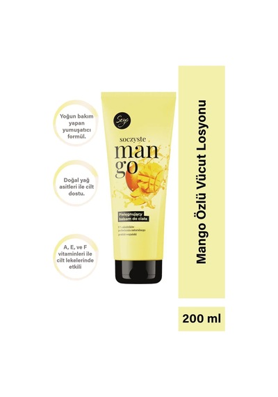 Seyo Mango Özlü Vücut Losyonu 200 ML