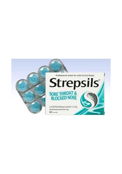 Strepsils Mentollü Boğaz Pastili 24 Adet
