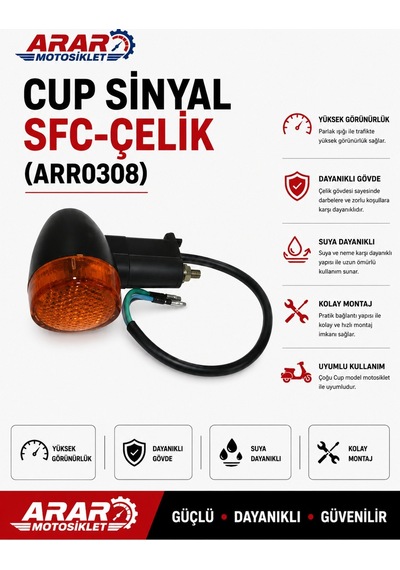 Cup Sinyal Sfc-çelik Ad. Arr0308