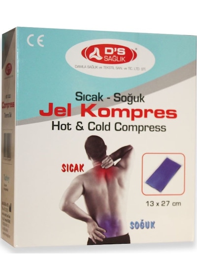 Ds Sağlık Sıcak Soğuk Jel Kompres 13X27Cm