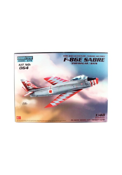 1/48 F-86e Sabre Yarasalar Maketi, Hobbytime 064