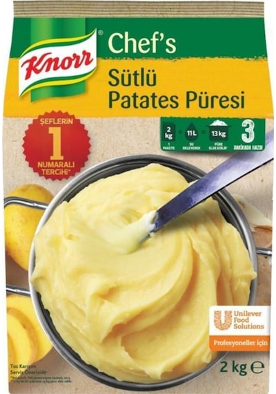 Sütlü Patates Püresi 2 Kg