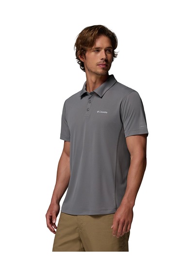 Zero Rules Light Erkek Gri Outdoor Polo Yaka T-shirt Ao4872-024 Gri