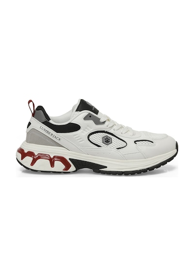 Lumberjack Quark 6fx Beyaz Erkek Sneaker 000000000102157230 Beyaz-kırmızı