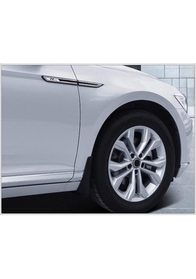 Vw Passat B8.5 R-Line Krom Çamurluk Çıtası Siyah 2019 ve Sonra...