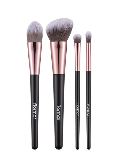 4'lü Makyaj Fırçası Seti Allık-fondöten-far-crease - Makeup Brush Set - 8690604597772 Belirtilmemiş