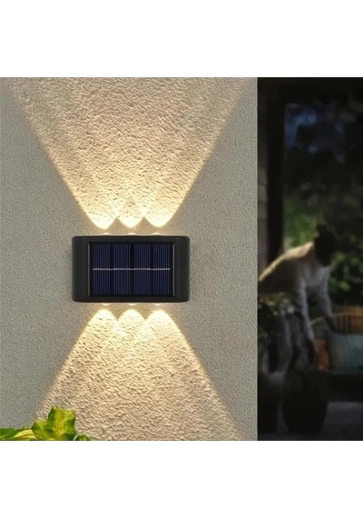 Pratik Solar Duvar Seti 2'li 6 Led Gün Işığı