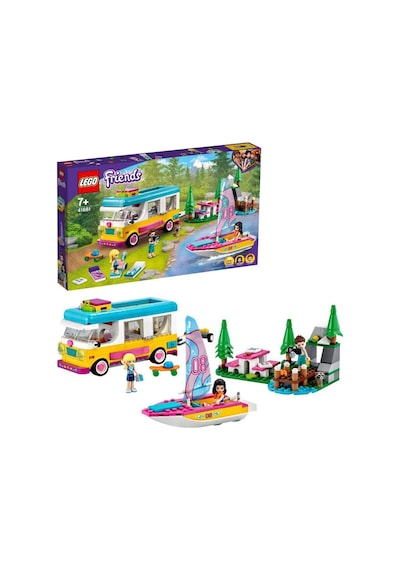 LEGO® Friends 41681 Orman Karavanı Ve Teknesi 487 Parça