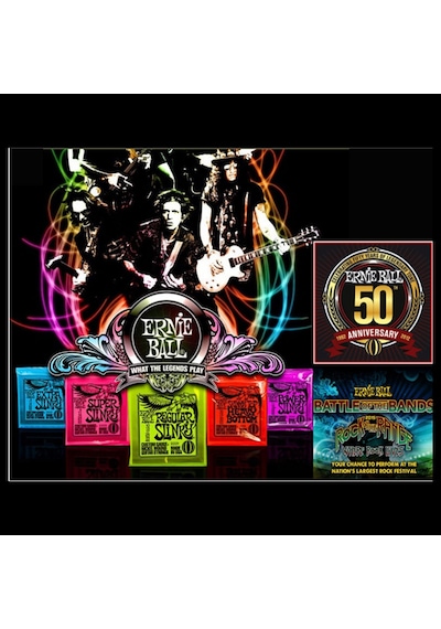 Vkemall Ernie Ball 2223 Süper Slinky Nikel Sarılı Elektrik Gitar Telleri 9-42 Çok Renkli