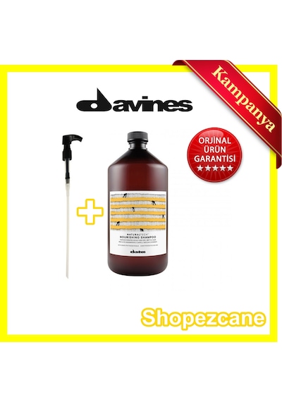 Davines Natural Tech Nourishing Yıpranmış Kuru Saç Şampuan 1 L