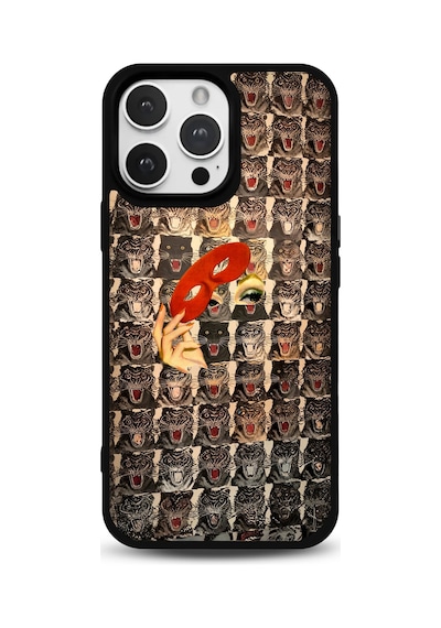 Apple iPhone 16 Uyumlu Desenli Parlak Telefon Kılıfı
