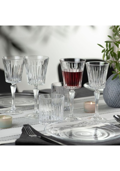 Rcr Timeless 6'lı Kadeh 300 Ml Şeffaf