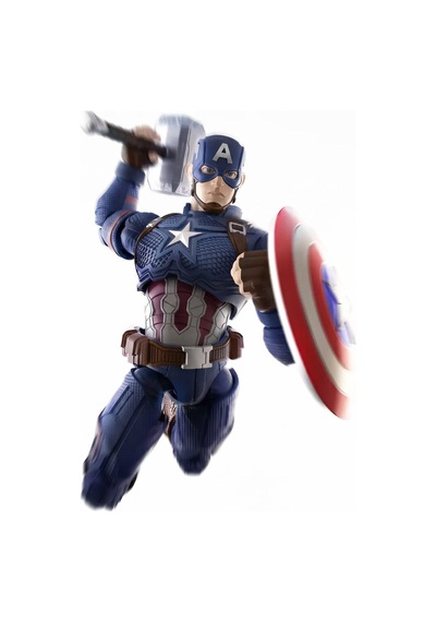 Marvel Infinity Saga Captain America Figür Yapım Seti - 94 Parça Lisanslı Aksiyon Figürü Oyuncak