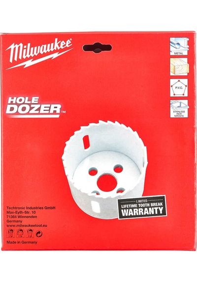 Milwaukee 160 Mm %8 Kobaltlı Bi-metal Endüstriyel Seri Panç