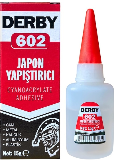 Derby 602 Süper Japon Yapıştırıcı 15 Gr.