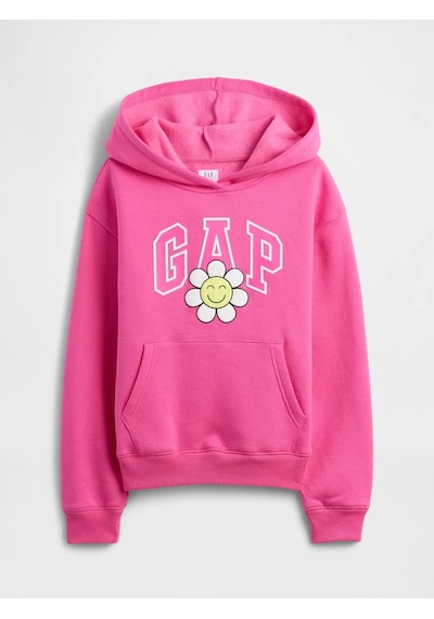 Gap V-fa Logo Herıtage Po Pembe