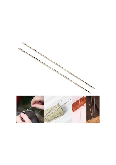 Saraç El Dikiş İğnesi 1,0 MM x 8 CM -2 Adet