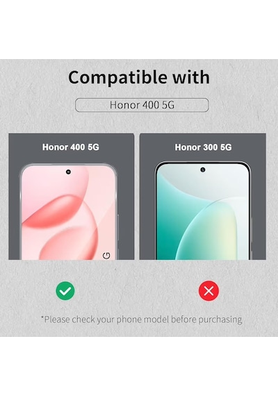Honor 400 İle Uyumlu Ekran Koruyucu Şeffaf Temperli Kırılmaz Cam Ekran Koruyucu 2 Adet
