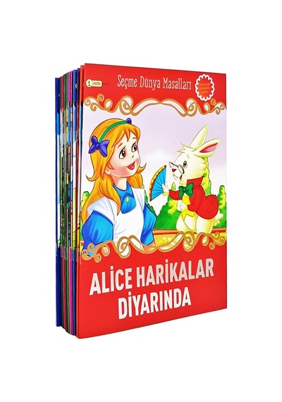 Seçme Dünya Masalları Resimli (15 Kitap Set) (5 Yaş Üstü