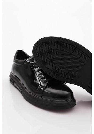 Dgn 2208 Erkek Bağcikli Sneaker 2208-2285-R1645 Siyah