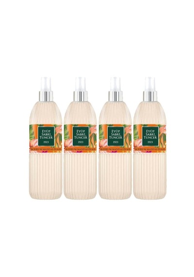 Eyüp Sabri Tuncer Bodrum Mandalinası Kolonyası Silindir Pet Şişe Sprey 150 Ml X 4 Adet