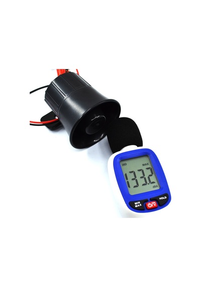 6 Ses Tonlu Mini Alarm Sireni 20W 12V Max.133dba Carub