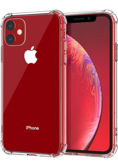 Apple Uyumlu iPhone 11 Köşe Korumalı Silikon Kapak Kılıf Seffaf