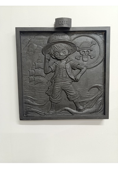 Başlık Seo Dostu : Mini Kaptan Luffy Junior Işıklı Kabartma Siy