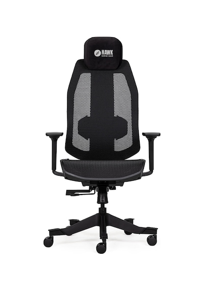 Hawk Gaming Chair Nova Serisi Fileli Oyuncu Koltuğu Siyah
