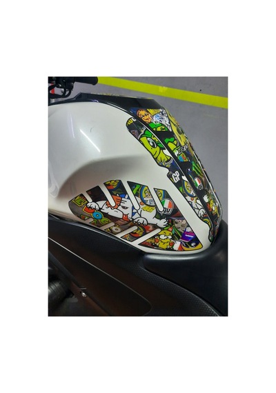 Hades Yamaha R25 2014-2019 Uyumlu Tank Pad Seti Rossi Depo Koruma Siyah