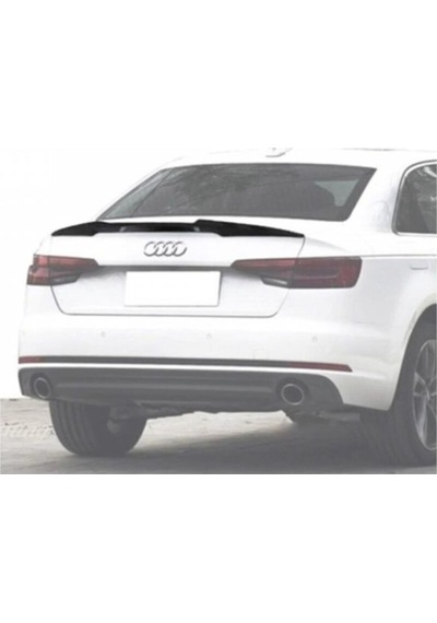 Audi A4 Sedan 2012-2018 Uyumlu Piona Black Boyalı Yarasa Spoyler Spoiler
