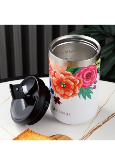Les Artistes Paris Isı Yalıtımlı Çelik Termos Mug 350ml Cool Snoopy Çok Renkli