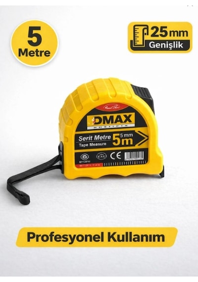 Çelik Şerit Metre 5mt 25mm