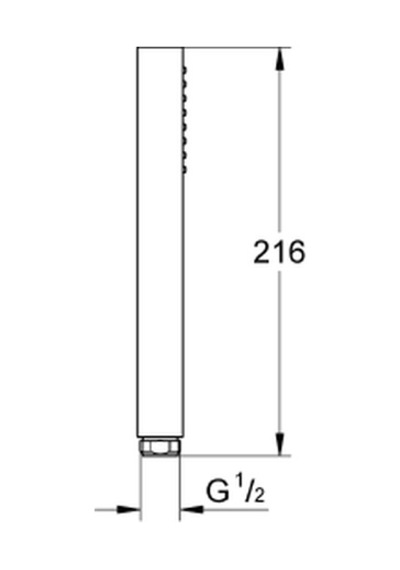 Grohe Euphoria Cube El Duşu 1 Akışlı - 27699000 Diğer
