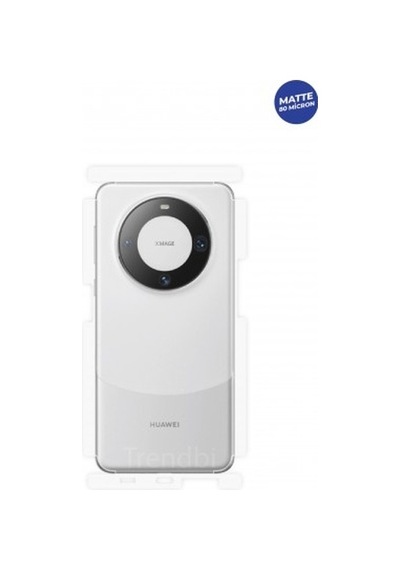 Huawei Mate 60 Pro Mat Arka Ve Yan Koruyucu Tpu Film