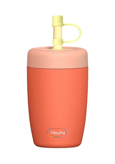 Sipnjoy - Strawbuddy Tumbler 360 Ml - Turuncu